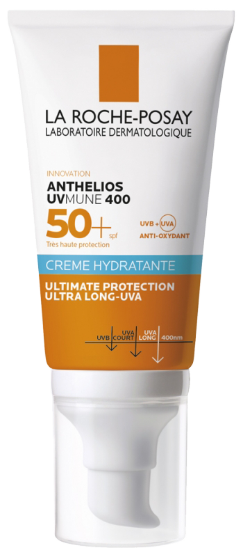 La ROCHE-POSAY ANTHELIOS UVMUNE 400 50+ spf CREME HYDRATANTE 50ml LA ROCHE-POSAY ANTHELIOS UVMUNE 400 50+ spf CREME HYDRATANTE 50ml