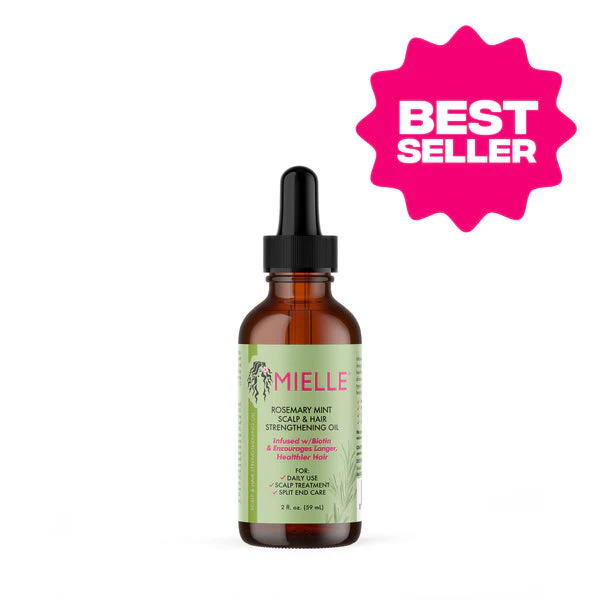 MIELLE ROSEMERY MINT SCALP & HAIR STRENGTHENING OIL 59ml