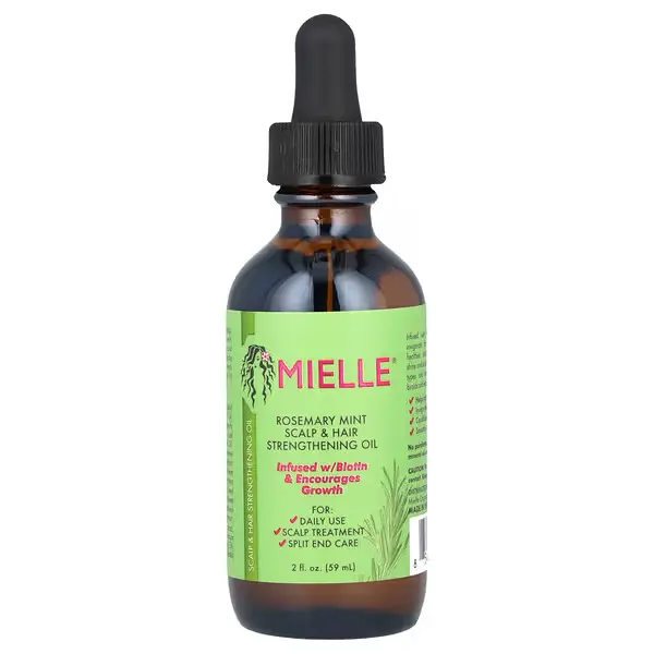 MIELLE ROSEMERY MINT SCALP & HAIR STRENGTHENING OIL 59ml