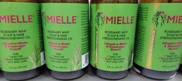 MIELLE ROSEMERY MINT SCALP & HAIR STRENGTHENING OIL 59ml